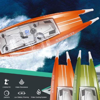 Cano điều khiển từ xa RC Feilun FT016 2.4G 4 kênh 28km/h tốc độ cao rotor làm mát bằng nước
