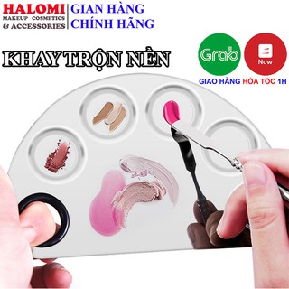 Khay Dụng Cụ Trộn Nền Bằng Thép Sáng Chính Hãng Chống Gỉ Kèm Cây Trộn