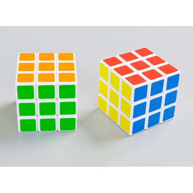 Rubik 3x3 viền trắng + TẶNG móc khóa rubik - Đồ chơi Rubik 3 tầng Khối Lập Phương Rubik - LICLAC