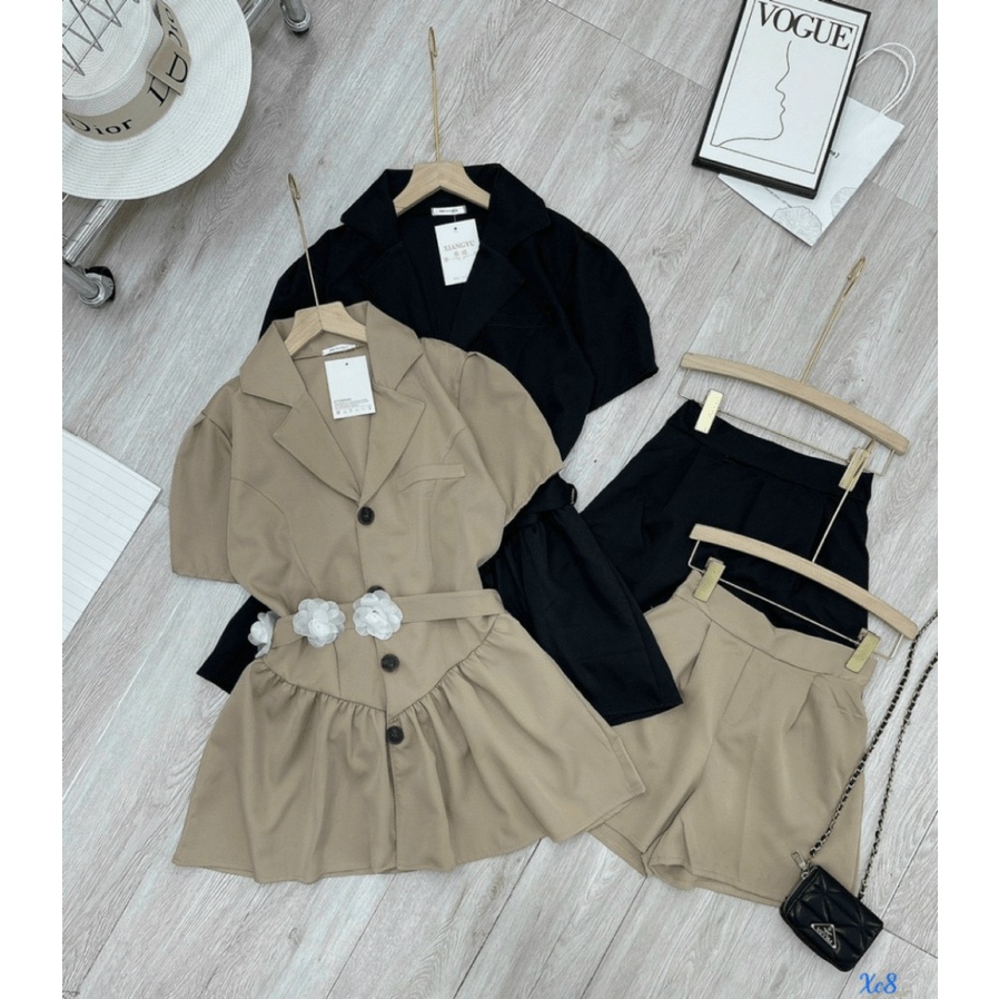 (Mẫu Mới) SET VÁY COTTON LẠNH SIÊU XINH, SIÊU HACK DÁNG CHO CHỊ EM UP hhp