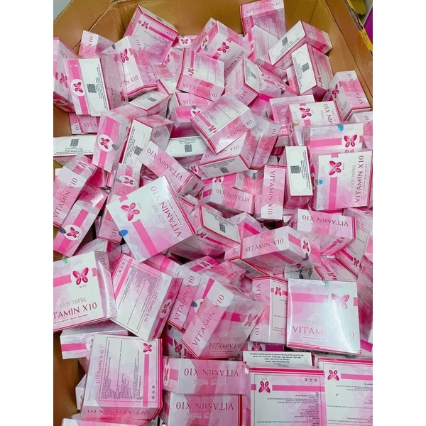 [Chính Hãng] Set Kích Trắng Vitamin X10 Myô(mua 3set tặng 1h trộn kem)