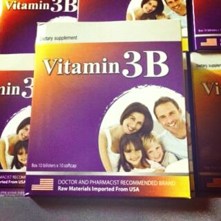 Vitamin 3B giảm căng thẳng mệt mỏi hop 100v