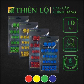 [GIÁ 10 BỘ] Chụp ốc màu trang trí xe máy cao cấp mạ kim loại chống gỉ bảo vệ ốc cho xe máy ô tô của Thiên Lộ