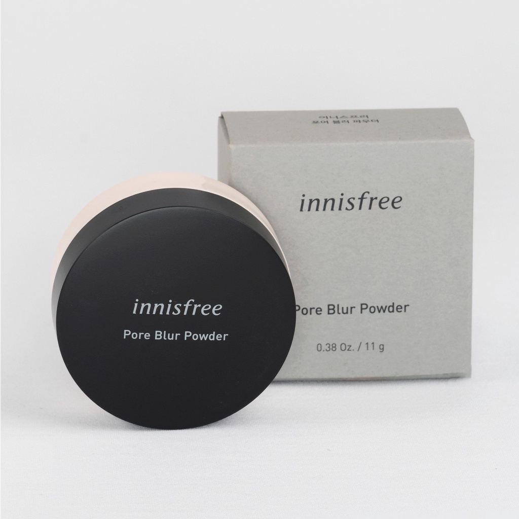 Phấn phủ bột Pore Blur Powder Innisfree (hộp xám)