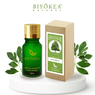 Tinh dầu xá xị biyokea xông thơm phòng thư giãn dung tích 10/50/100ml đạt chuẩn cgmp iso9001:2015