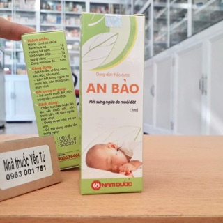 An bảo - hết sưng ngứa do muỗi đốt