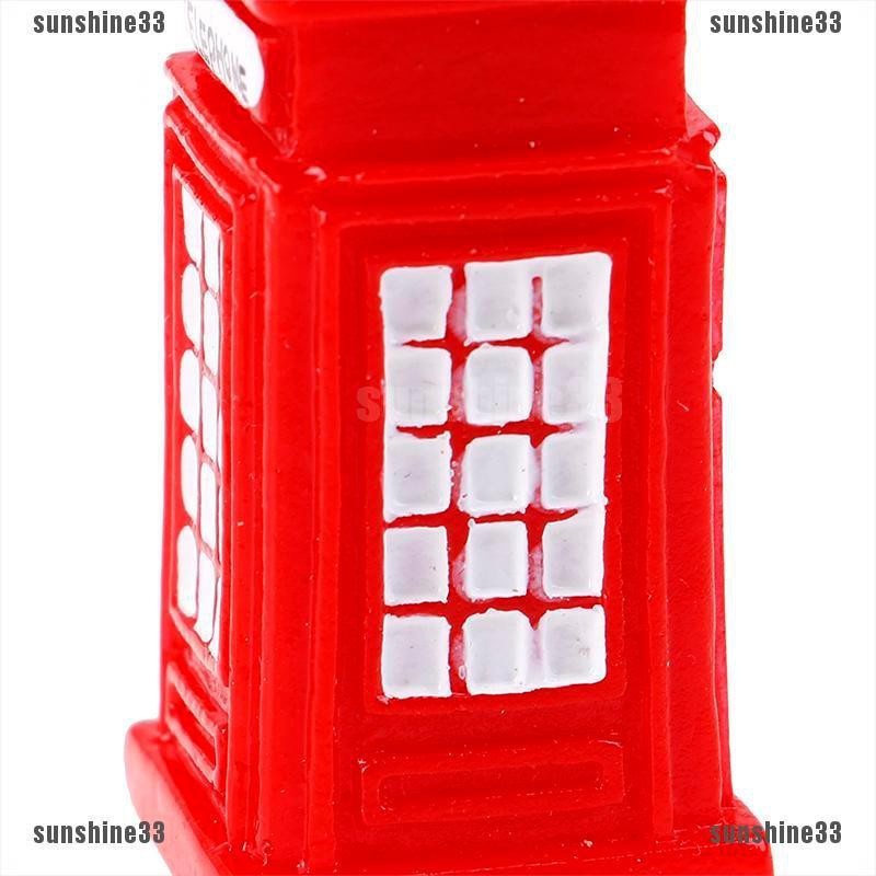 1 Mô Hình Điện Thoại Bàn Mini DIY Trang Trí Nhà Cửa
