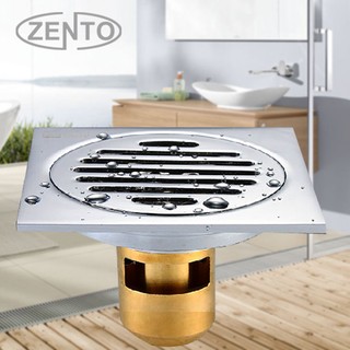 Phễu thoát sàn chống mùi hôi Zento ZT508 (10x10)
