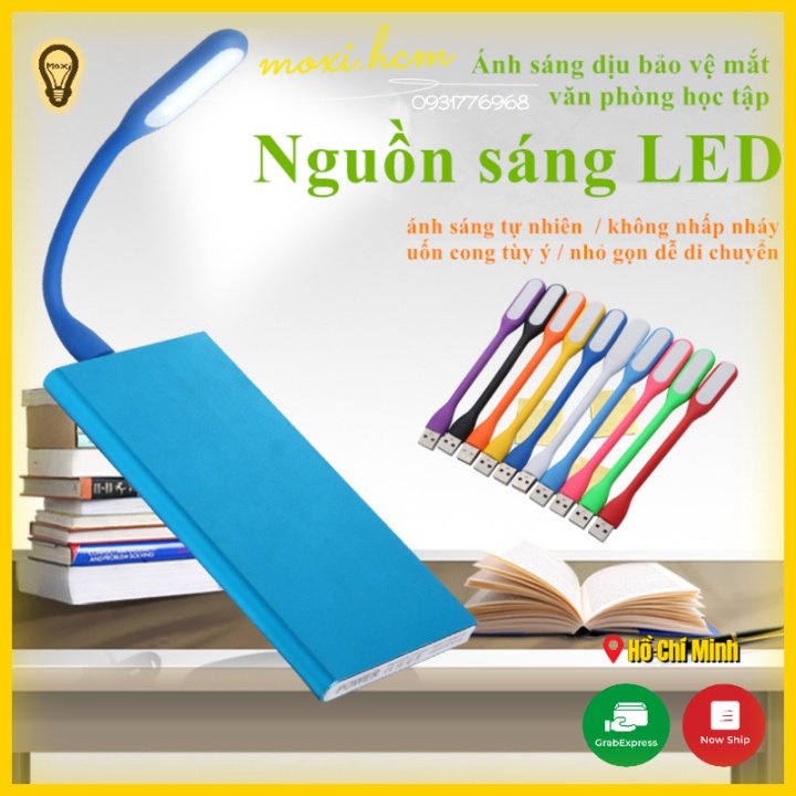 Đèn LED Siêu Sáng Nhiều Màu cắm usb cho máy tính, laptop và sạc dự phòng tiện dụng MOXI