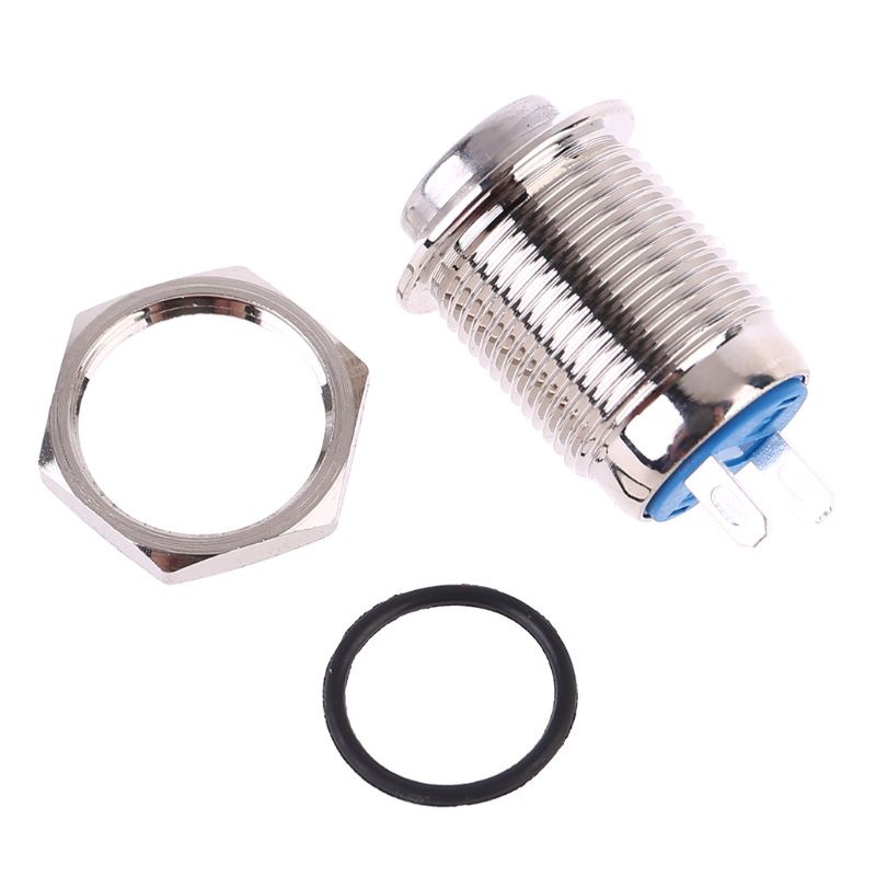 Công tắc nút nhấn bằng kim loại 12mm chống nước tiện dụng