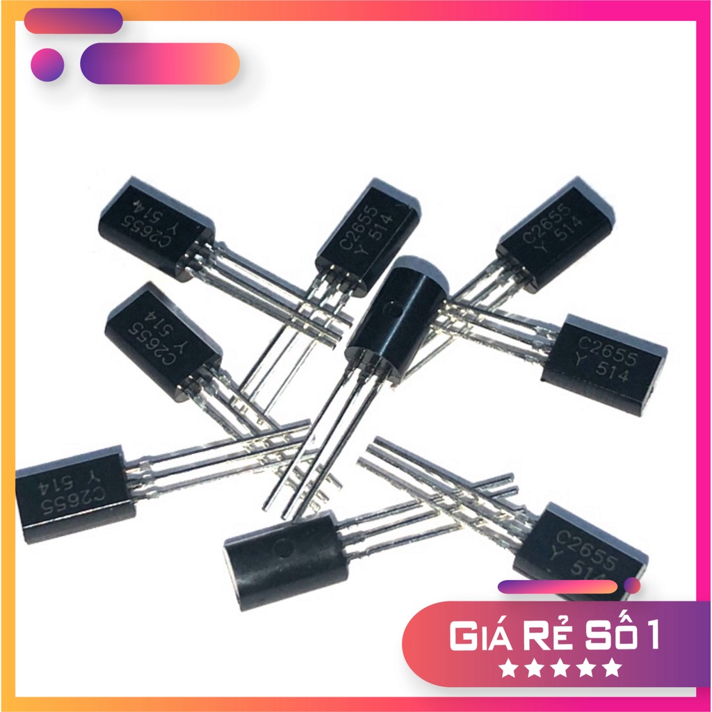 Transistor C2655-Y C2655 TO-92 NPN 2A 50V mới chính hãng Linh Kiện IC