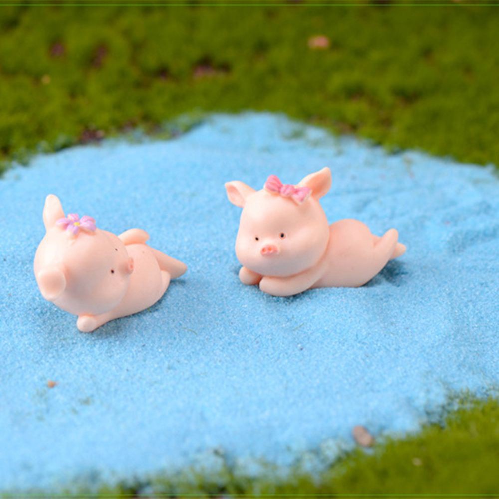 Tượng Heo Con Mini Dễ Thương Trang Trí Tiểu Cảnh