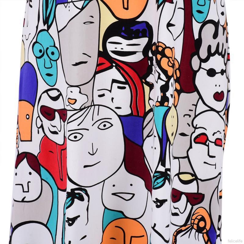 Đầm tay ngắn phong cách Boho in hình độc đáo cá tính cho nữ | BigBuy360 - bigbuy360.vn