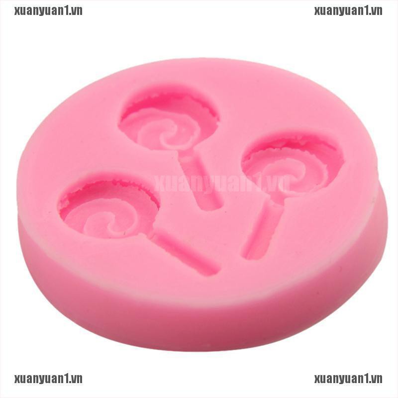 [XUANYUAN1] Khuôn Silicone Làm Kẹo Mút Sô Cô La Phong Cách Halloween