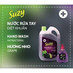 [CHÍNH HÃNG] Nước rửa tay DIỆT KHUẨN SUZY 4L - thành phần HỮU CƠ, chất lượng NHẬT BẢN