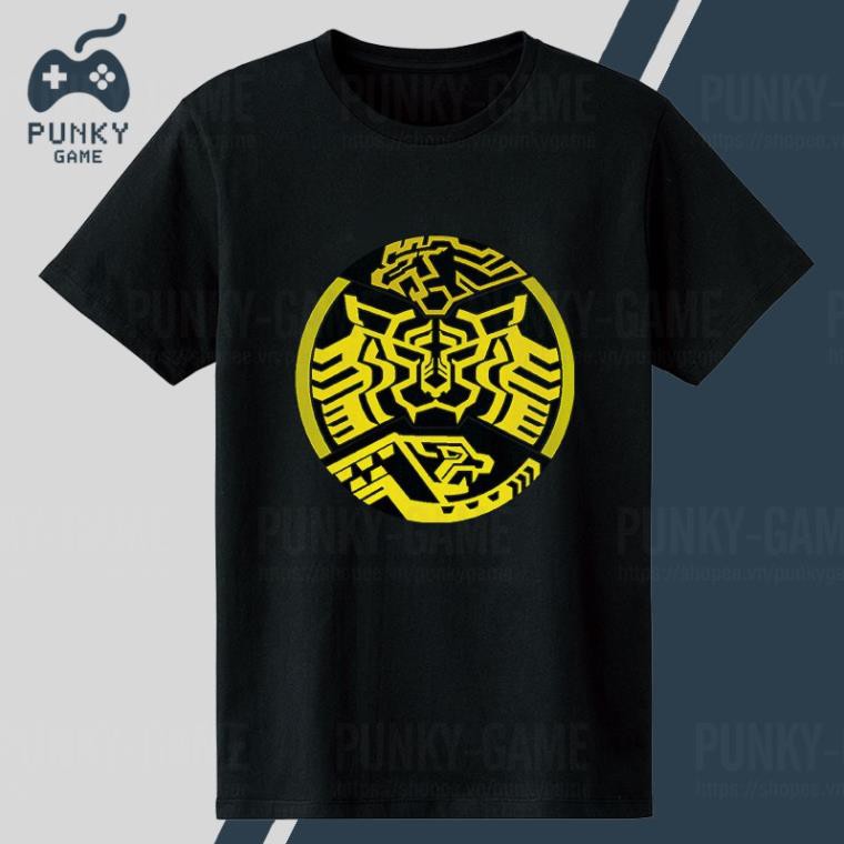 Áo thun Kamen Rider OOO Medal Black T-Shirt Collections ngắn tay