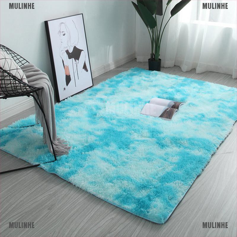 Thảm Lông Trải Sàn Chống Trượt Dùng Trang Trí Phòng Ngủ