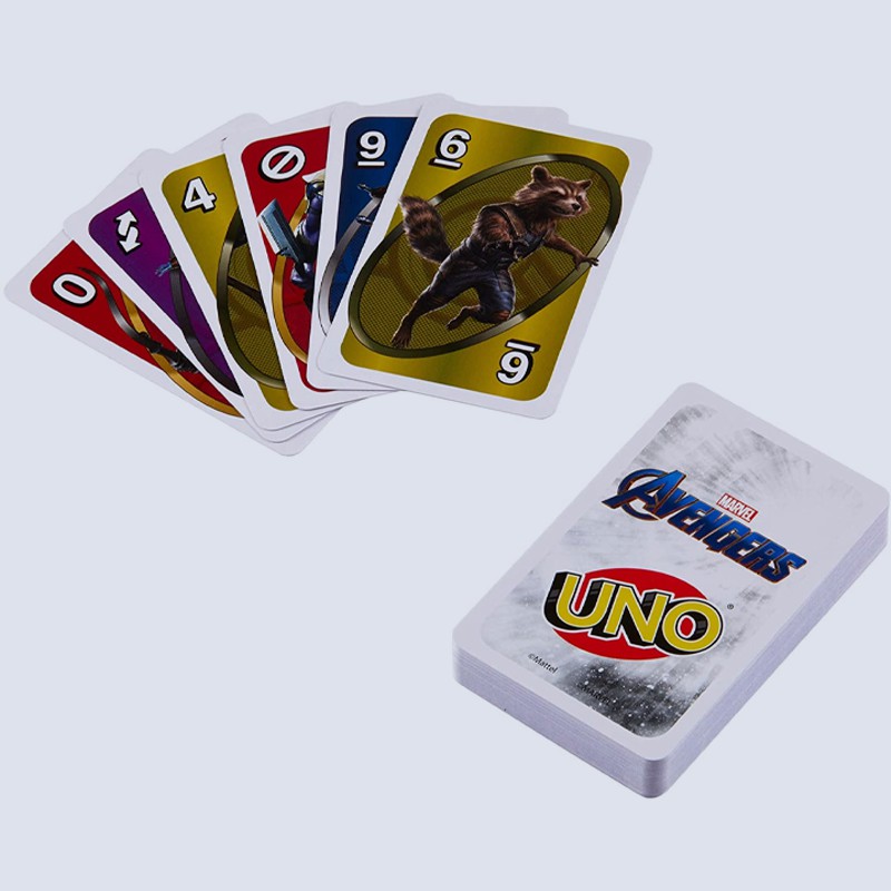 UNO: Marvel Avengers - Card Game for 2-10 Players Ages 7Y+