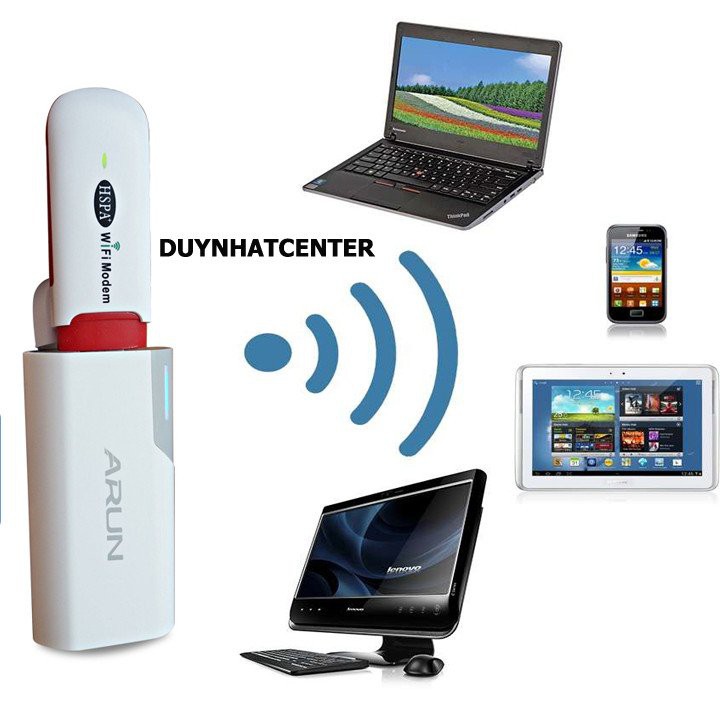 USB DCOM Phát WiFi 3G/4G HSPA Tốc Độ Cao - Hỗ Trợ 10 Kết Nối Dùng Sóng Khỏe Cắm Trực Tiếp Không Bị Nóng