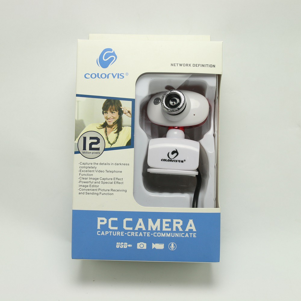 Webcam dùng cho máy tính tích hợp micro âm thanh CLV ND 80