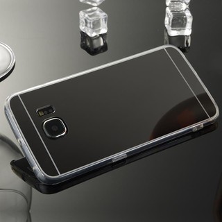 For [ Samsung S6 / G920 ] Mirror Soft TPU Silicone Back Phone Case