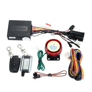 Bộ dụng cụ lắp đặt thiết bị khởi động xe máy từ xa chống nước Steelmate 986XO 2 chiều kèm điều khiển có màn hình LCD