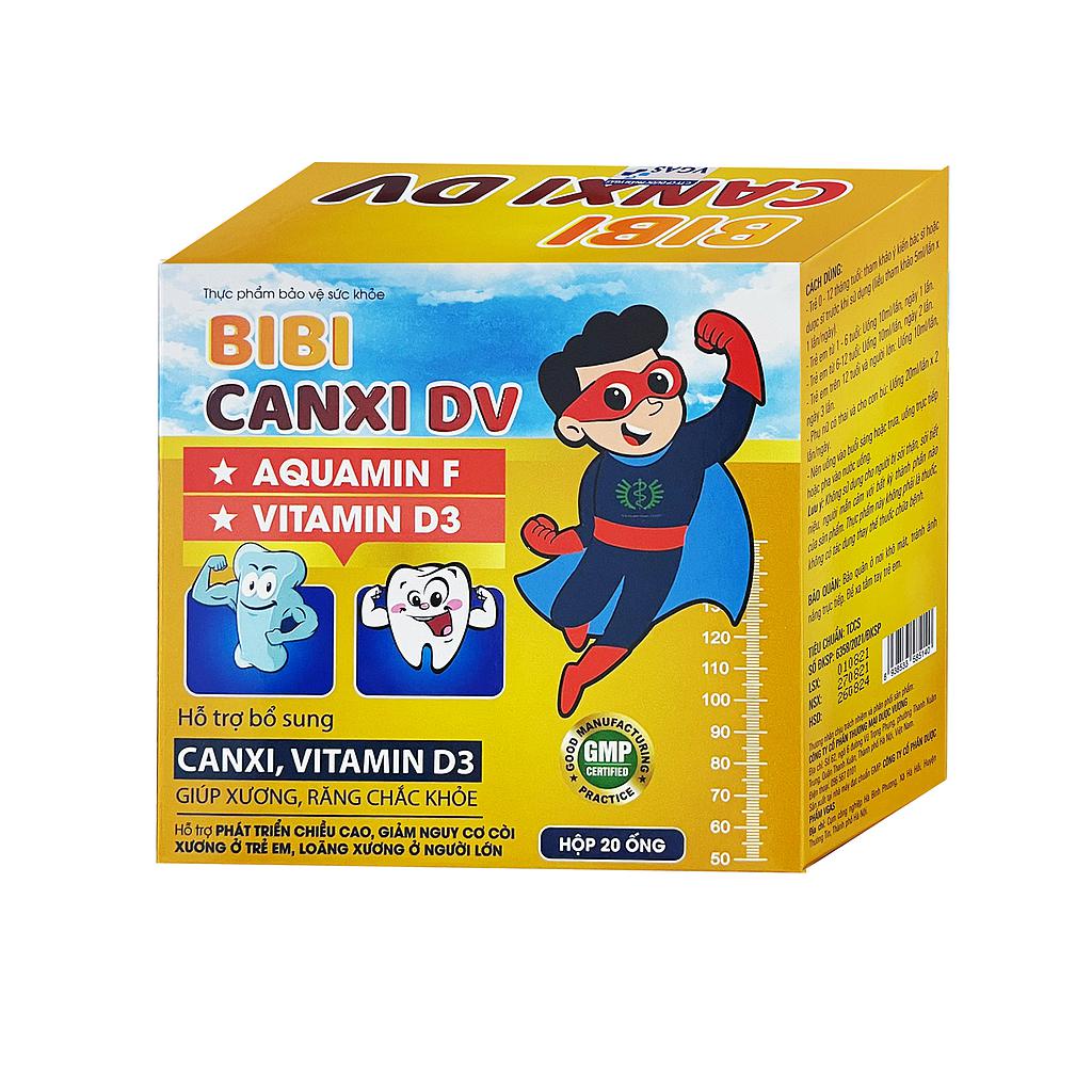 Bibi Canxi hộp 20 ống DV