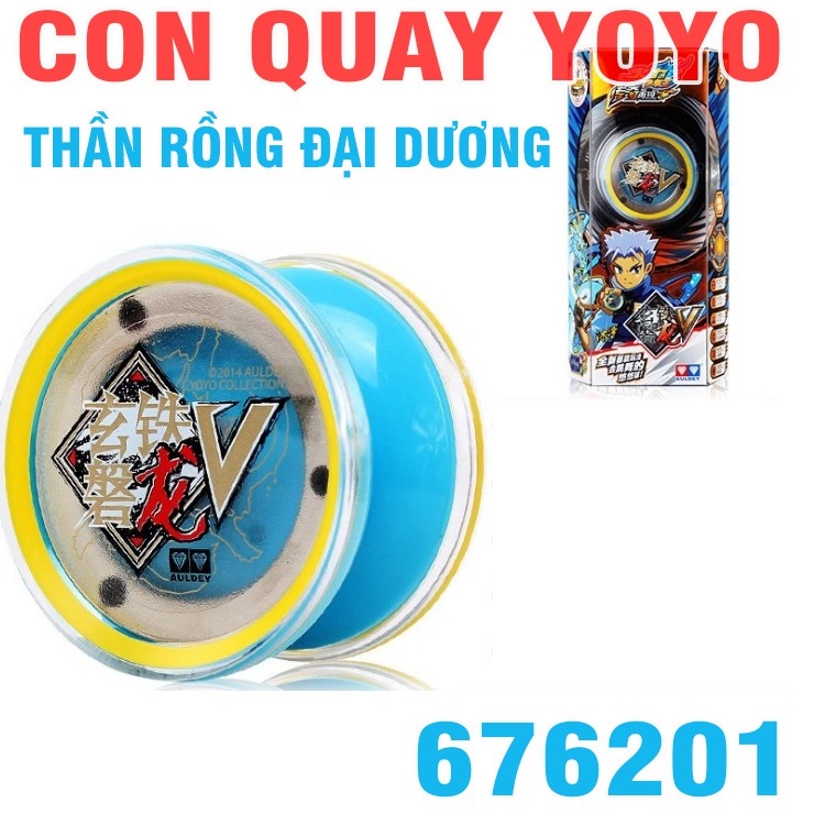 Đồ chơi con quay tuyệt đỉnh yoyo Thần Rồng Đại Dương bằng nhựa cao cấp mã 676201