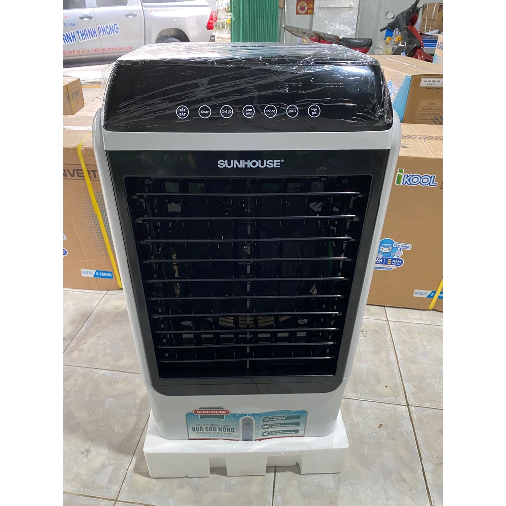 Quạt hơi nước Sunhouse SHD7726 40 lít , quạt điều hoà, máy làm mát không khí - Điện máy Sunhouse