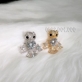 Cài áo con cú vọ CZ865