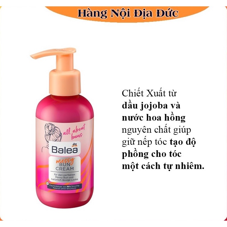 Bộ Kem làm phồng tóc Đức ⚡ GIÁ CỰC SỐC ⚡ Bột dưỡng tóc Balea của Đức giúp giữ nếp, mái tóc bồng bềnh tự nhiên- Đủ Bill