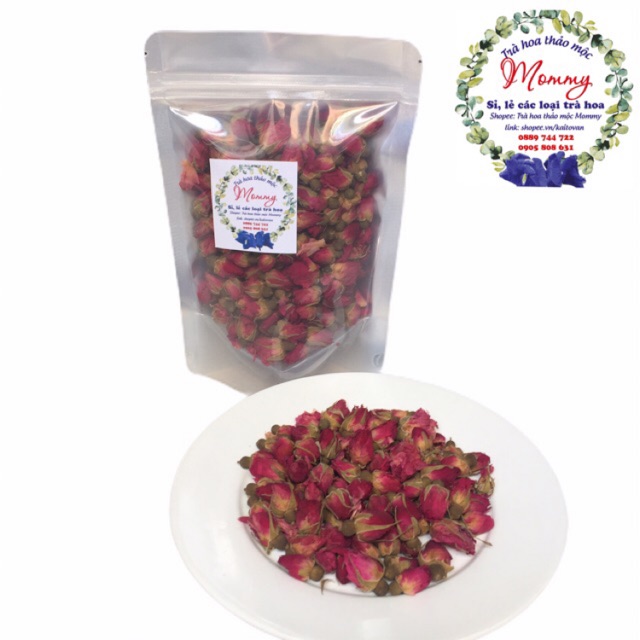 Trà hoa hồng Đà Lạt gói 1kg giúp đẹp da, chống oxi hóa