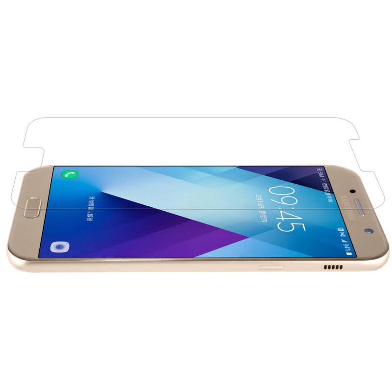 Tấm dán kính cường lực Samsung Galaxy A3 2017 hiệu Glass Pro - Không full màn hình