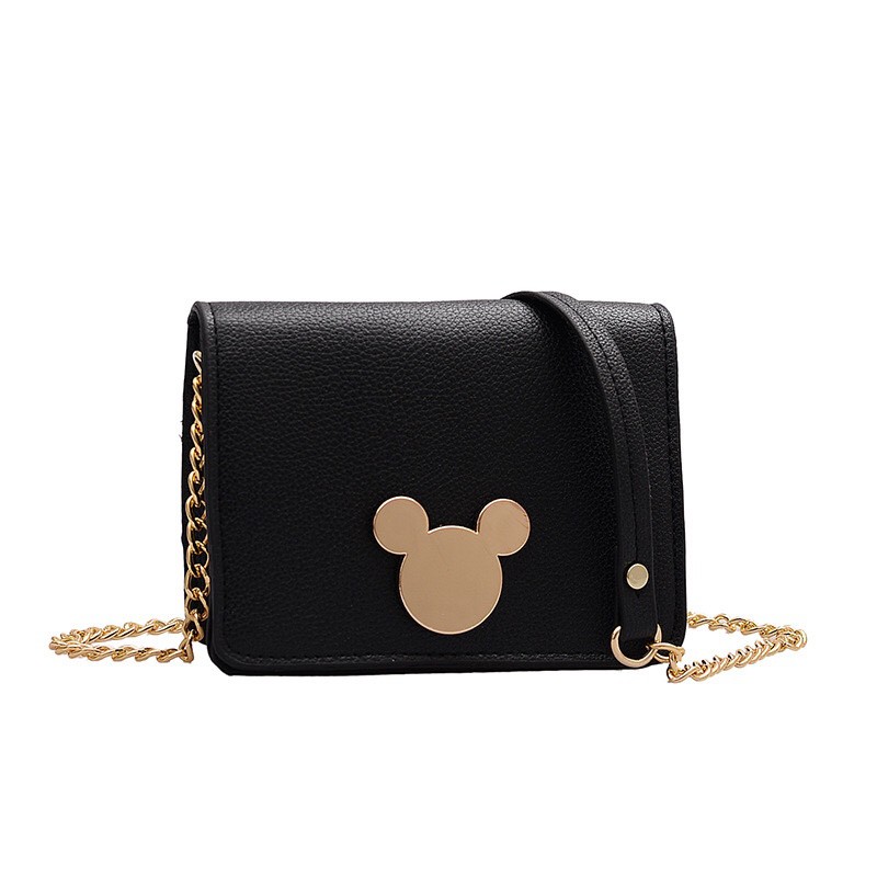 Túi Xách Nữ ZARA Xuất Dư Họa Tiết Mickey Xịn Sò Sang Chảnh