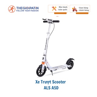 Xe Trượt Scooter Người Lớn Cao Cấp Centosy A5D - Trắng có thể gập gọn (2 màu) ảnh thật