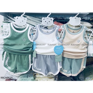 Bu baby - Bộ quần áo ba lỗ KyomiConnection BBC1404.01
