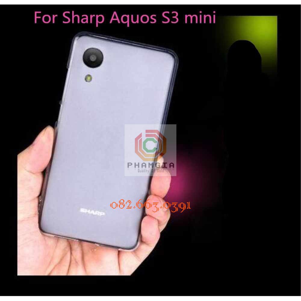 Dán mặt lưng PPF, Carbon Sharp S3 Mini chống trầy xước