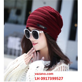nón len nữ Mũ len nữ thời trang Hàn QUốc