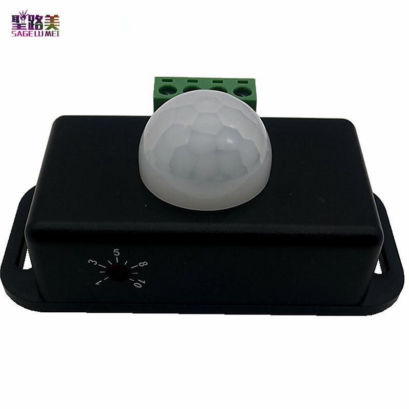 Cảm Biến Chuyển Động Hồng Ngoại DC 5V 12V 24V Cho Đèn LED Dây