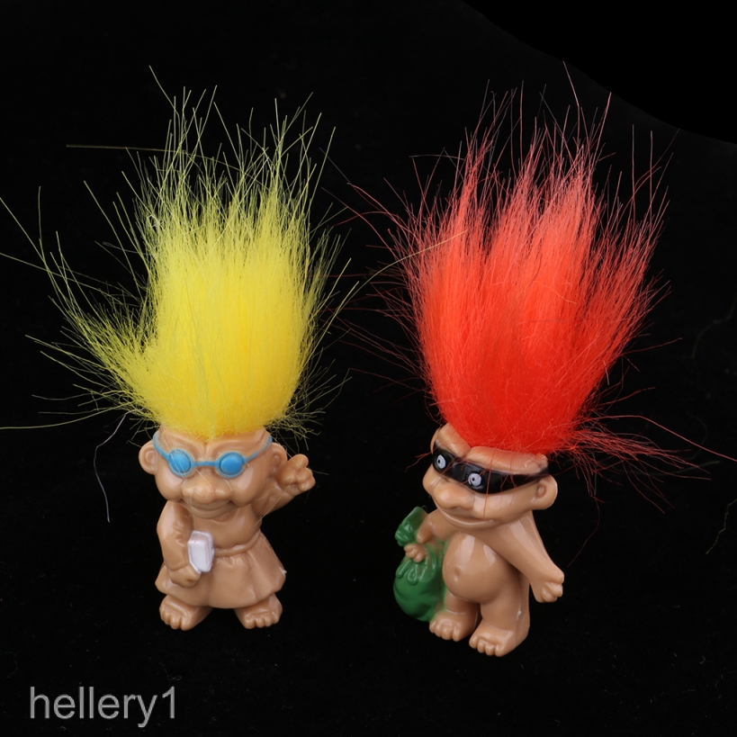 8 Mô Hình Nhân Vật Phim Lucky Troll Bằng Nhựa Pvc