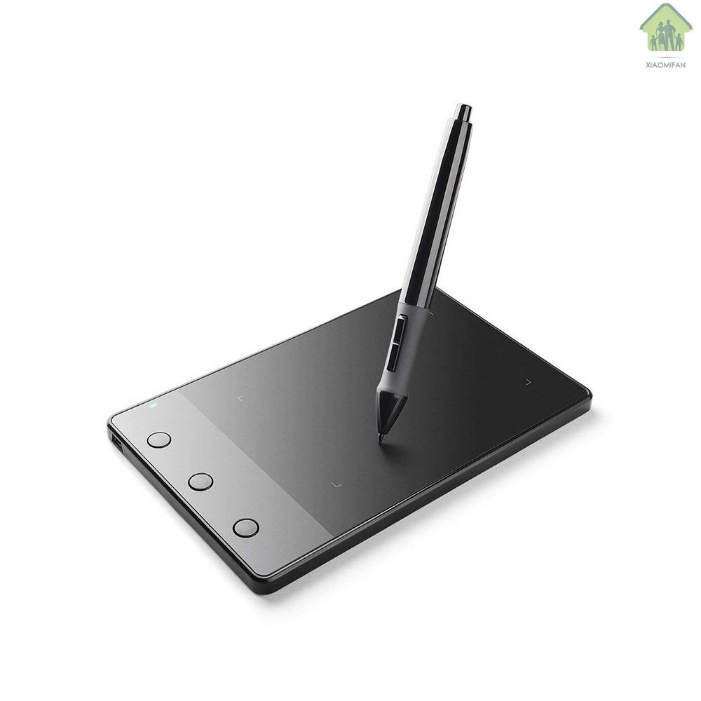 XM Huion H420 Professional Graphics Drawing Tablet with 3 Shortcut Keys 2048 Levels Pressure Sensitivity 4000LPI Pen Resolution