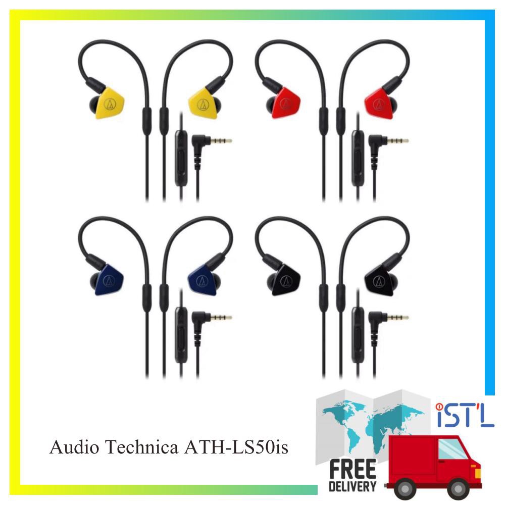 Audio-Technica ATH-LS50iS Live-Sound In-Ear Headphones