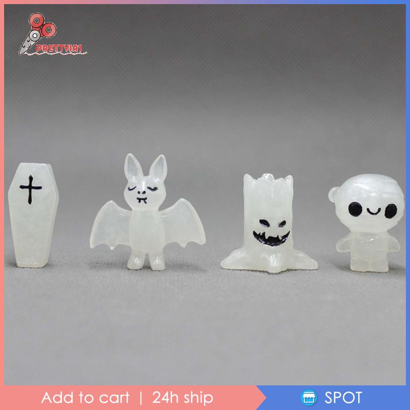 Set 1 / 8 Quả Bóng Dạ Quang Trang Trí Halloween