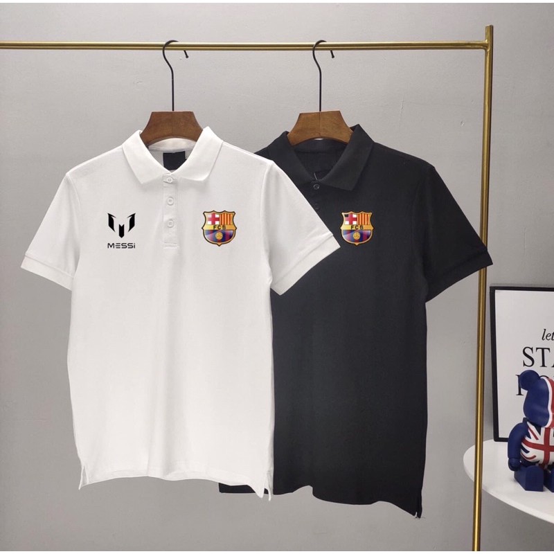 Áo polo clb bóng đá Barca - M10