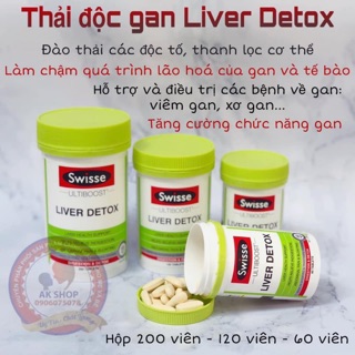 Thải độc gan Liver Detox hàng chính hãng Úc