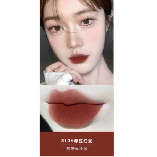 Son Tint Kem Lì CVZ Hình Gấu In Nổi Matte Lip Glaze KST01- KIMBEAUTY