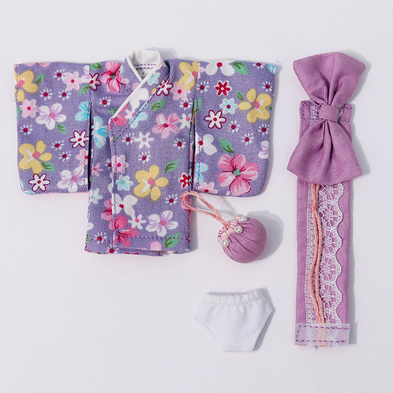 Búp Bê Mặc Kimono Xinh Xắn 16cm Ob11