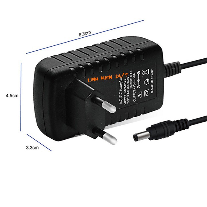 Adapter DC 12V 2A Có Đèn Báo