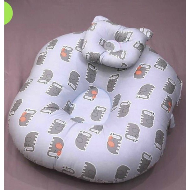 [ TẶNG KÈM GỐI ] Gối Chống Trào Ngược Cao Cấp Cho Bé , Gối Tập Ngồi Đa Năng Cho Bé ( Tặng Kèm Gối Nhỏ )