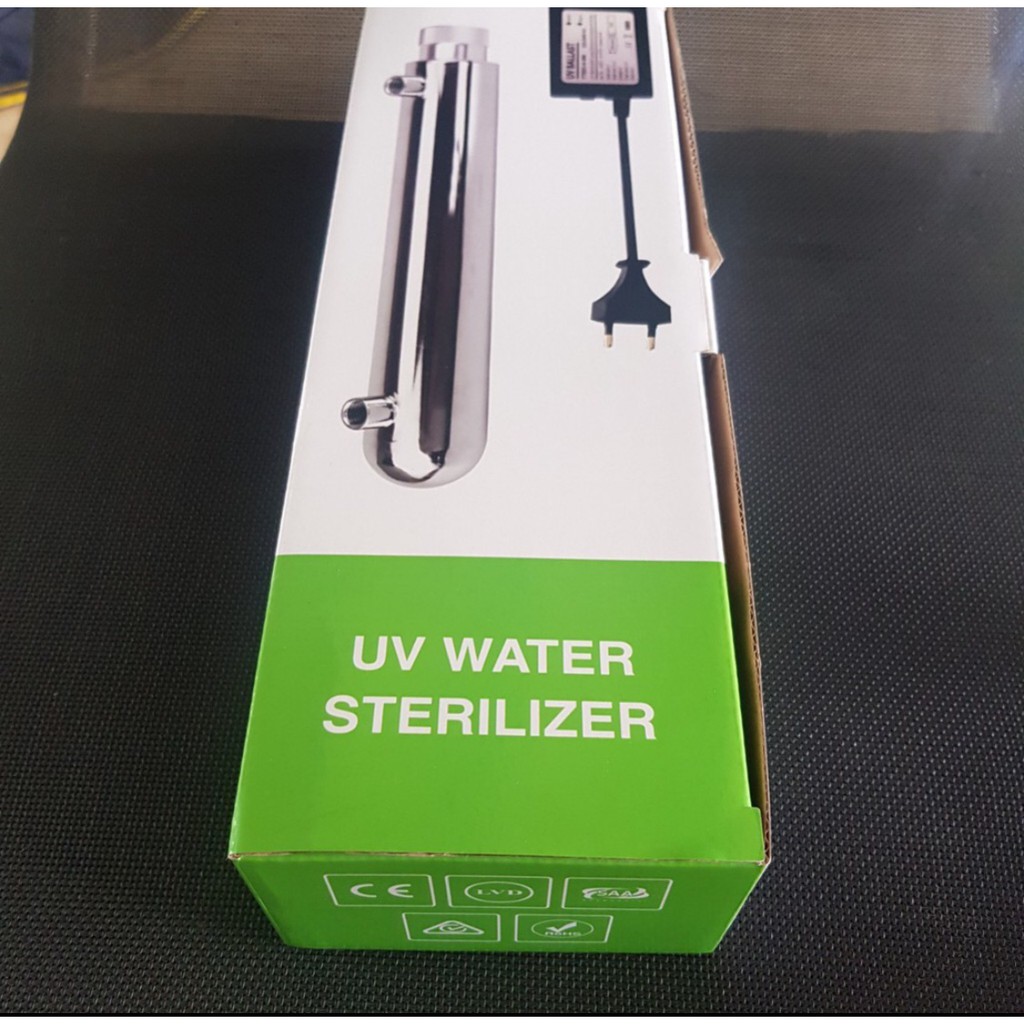 Bộ đèn UV diệt khuẩn 11W - 14w Aquapro đầy đủ adapter và phụ kiện
